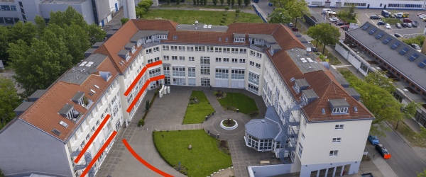 Bild Sie suchen eine teilbare Fläche in einer energieeffizienten Büro, Praxis- und Gewerbeimmobilie in Berlin